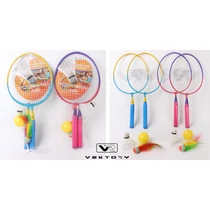 Gyerek tollas szett 3 féle labdával - VEKTORY SPORT - SportSarok