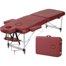 Összecsukható masszázságy SPARTAN ALU-Sportsarok