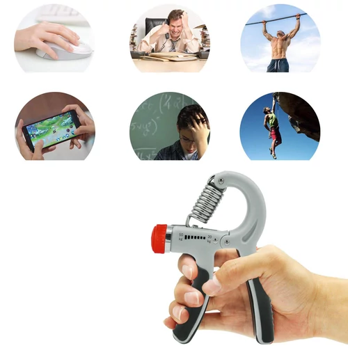 Kézerősítő / marokerősítő, állítható erősséggel SPRINGOS-Sportsarok