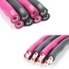 Kép 7/7 - Masszázs hulahopp / tornakarika, 100 cm SPRINGOS PINK - SportSarok