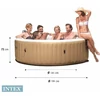 Kép 2/2 - Masszázsmedence Mobil Jacuzzi PureSpa Bubble by INTEX 28426