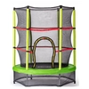 Kép 3/3 - Gyermek trambulin védőhálóval - 140 cm-es WOODY CROSS GREEN - SportSarok