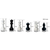 Kép 3/3 - Kültéri sakk készlet, 63 cm-s CHESSMASTER-Sportsarok