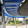 Kép 2/3 - Trambulin szett létrával, 426 cm SPARTAN - SportSarok