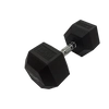 Kép 2/5 - S-SPORT Hatszögletű gumis kézisúlyzó, 25 kg