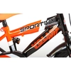 Kép 6/17 - Volare Sportivo narancssárga/fekete gyerek bicikli, 14 colos, 95%-ban összeszerelve