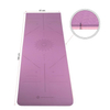 Kép 6/6 - Springos vastag jóga/fitnesz szőnyeg - Levendula-rózsaszín - SportSarok