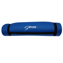 S-SPORT Jóga szőnyeg / fitnesz szőnyeg, vastag, kék