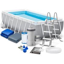 Fémvázas medence szett 488x244x107 CM INTEX PRISM FRAME 26792