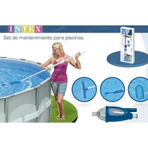 Medence tisztító készlet 8 az 1-ben INTEX DELUXE 28003-Sportsarok