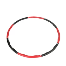 S-SPORT Masszázs hulahopp / tornakarika, 100 cm RED - SportSarok