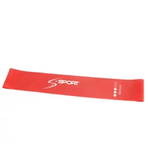 S-SPORT Mini Band Erősítő gumiszalag, piros - SportSarok