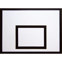 Üvegszálas palánk, iskolai 180×105 cm - SportSarok