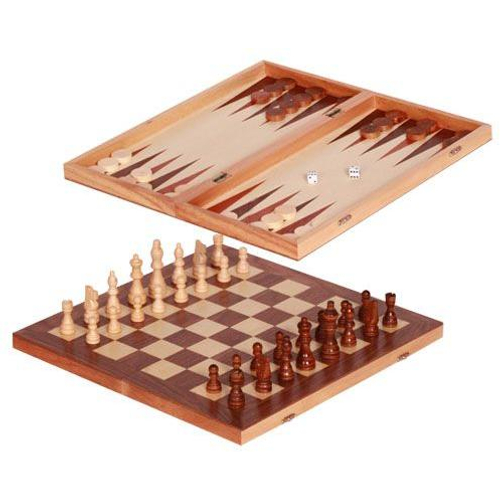 Fa sakk + Backgammon nagy