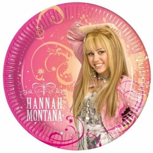 Hannah Montana party tányér - SportSarok