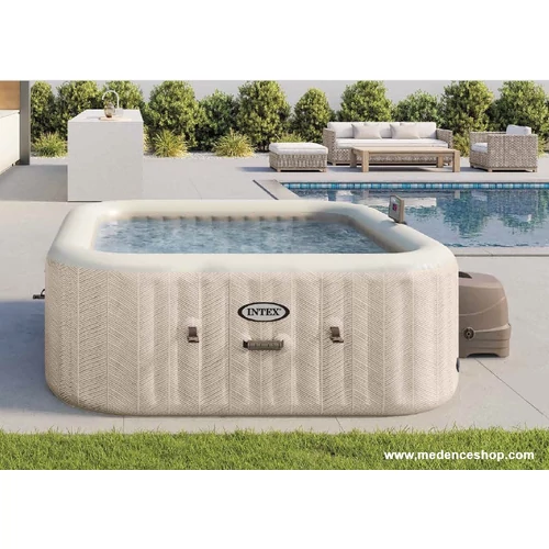 Masszázsmedence, 6 személyes Mobil Jacuzzi PureSpa Chevron Deluxe INTEX 28472 - SportSarok