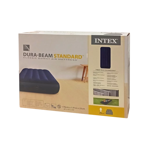 Felfújható ágy 191x76x25 cm INTEX DURA BEAM-SportSarok