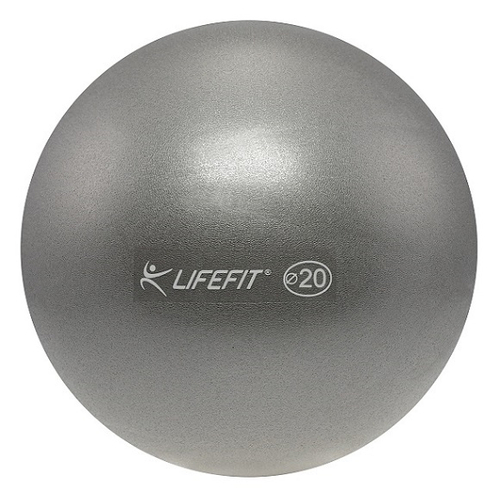Over ball (soft ball, pilates labda) LIFEFIT 20 cm SILVER-Sportsarok