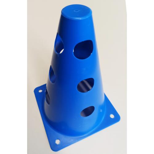 Zárt tetejű bója, 4×3 lyukkal, 23 cm, kék VINEX-SPORTSAROK