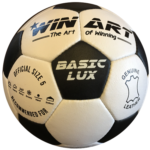 Bőr focilabda, 5-s méret WINART BASIC LUX - SportSarok