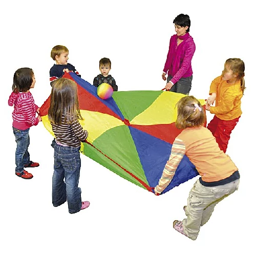 Kooperációs ejtőernyő, 1,8 m-es átmérővel, 8 füles S-SPORT 