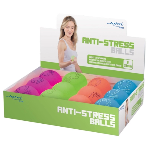 Anti-stresszlabda Zöld JOHN-Sportsarok