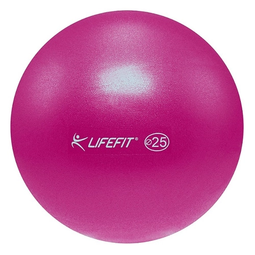 Over ball (soft ball, pilates labda) LIFEFIT 25 cm BORDO-Sportsarok