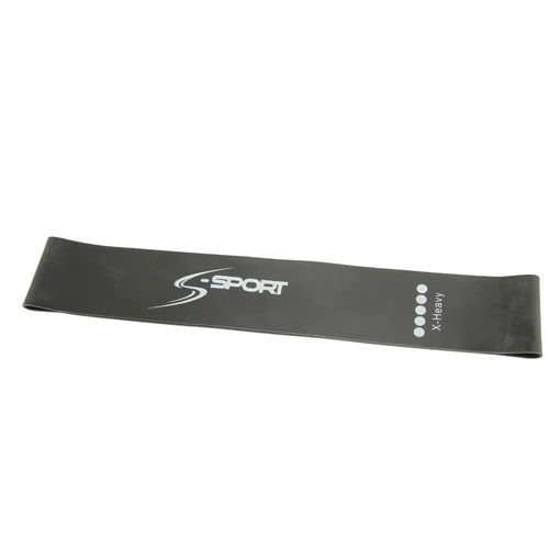 S-SPORT Mini Band Erősítő gumiszalag, fekete - SportSarok