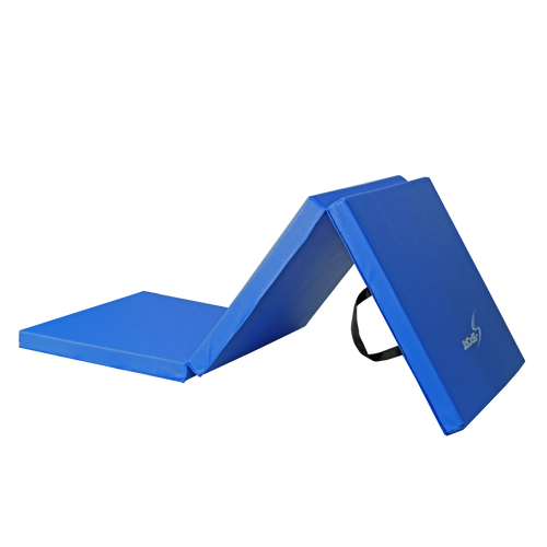 S-SPORT Tornaszőnyeg, összehajtható, 200x100×5,5 cm PRO BLUE