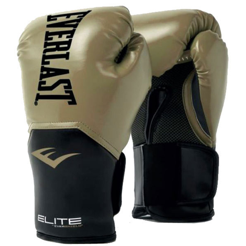 Everlast Bokszkesztyű 12 unciás, Arany - Elite Training Gloves