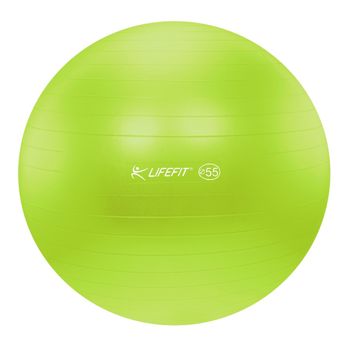 Gimnasztikai labda, zöld, 55 cm LIFEFIT-Sportsarok