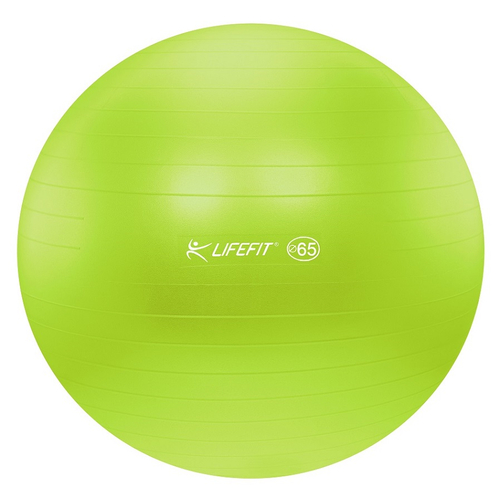 Gimnasztikai labda, zöld, 65 cm LIFEFIT-Sportsarok