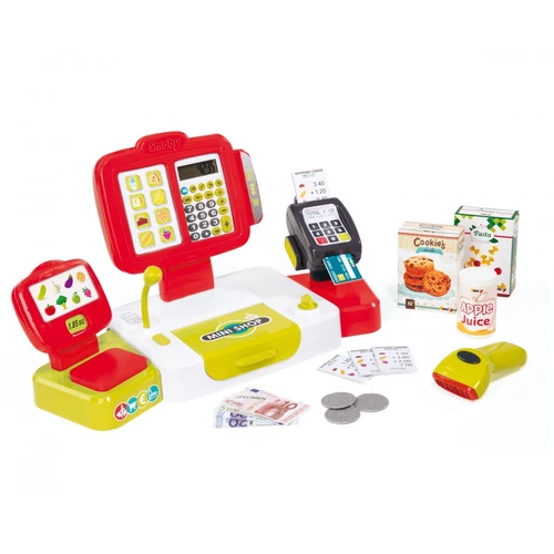 Pénztárgép elemes, mérleggel - SMOBY 350107 - SportSarok