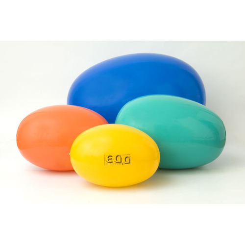 Ovális tojás alakú gimnasztikai labda átm. 45 cm, sárga THERA-BAND - SportSarok