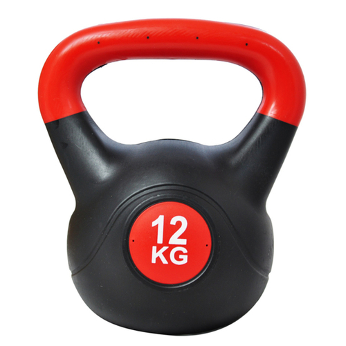 Füles súlyzó - Kettlebell, műanyag, 12 kg AXER SPORT - SportSarok