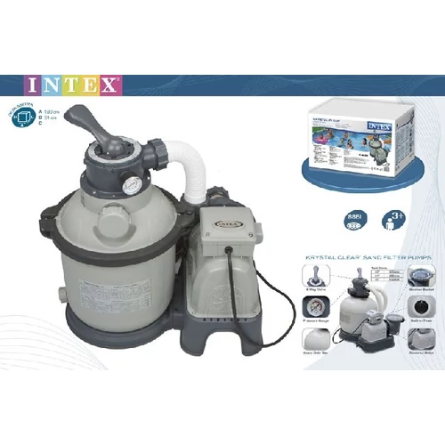 Vízforgató, homokszűrős INTEX 28644 - Új Hydro Aeration Technology - SportSarok