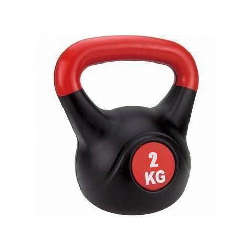 Füles súlyzó - Kettlebell, műanyag, 2 kg SPARTAN - SportSarok