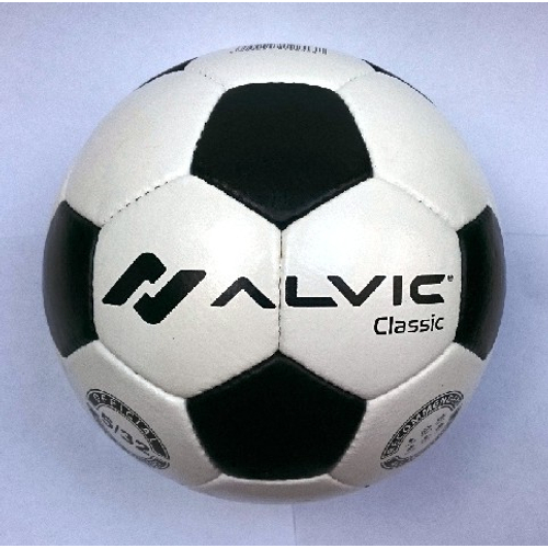 Bőr focilabda, 5-s méret ALVIC CLASSIC - SportSarok
