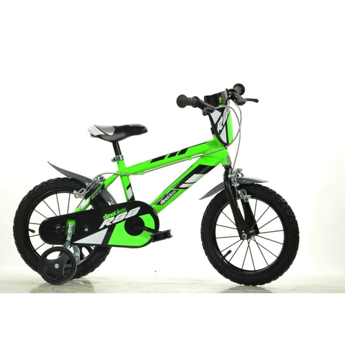 Gyerek kerékpár, zöld 16 colos - DINO BIKES - SportSarok