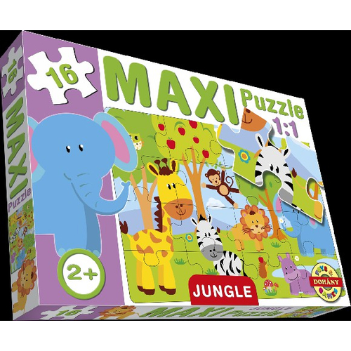Maxi puzzle 16 db-os - 640 JUNGLE - SportSarok