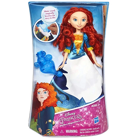 Disney Hercegnő - Merida meseszoknyás baba