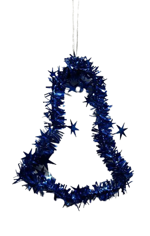 Harang alakú, kék dekoráció 408310K
