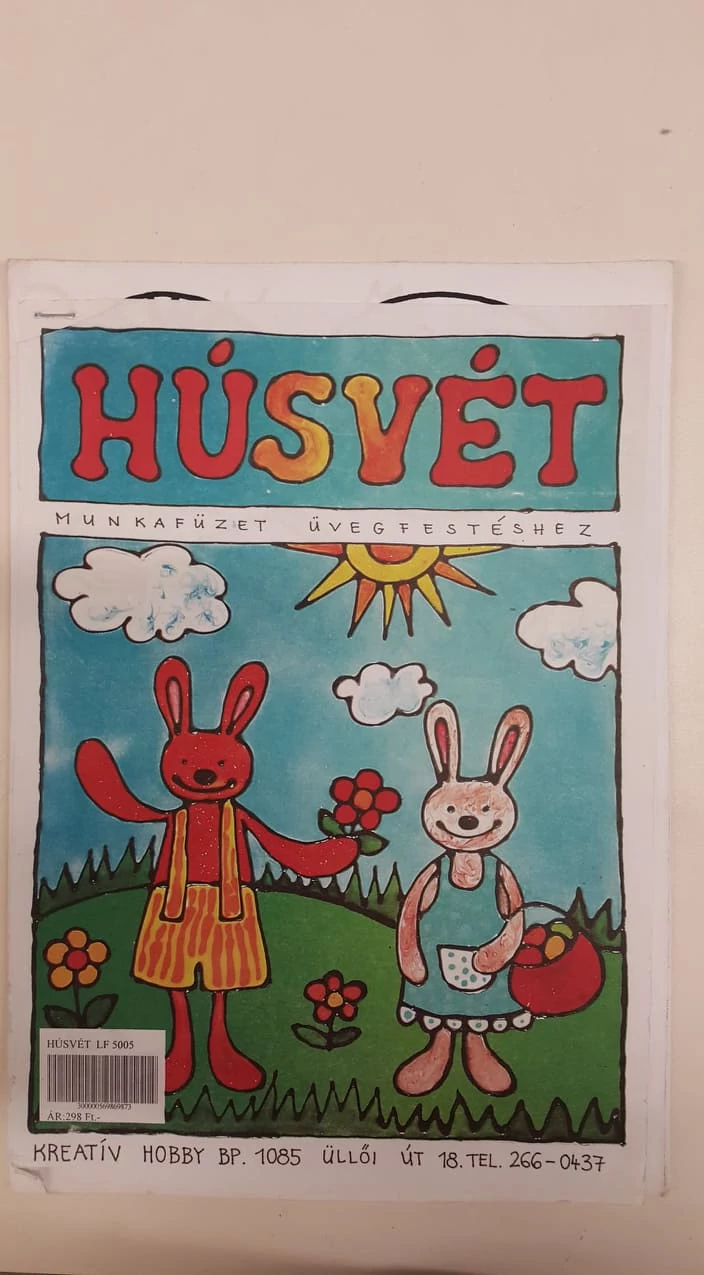 Húsvét Üvegfestés Sablonok