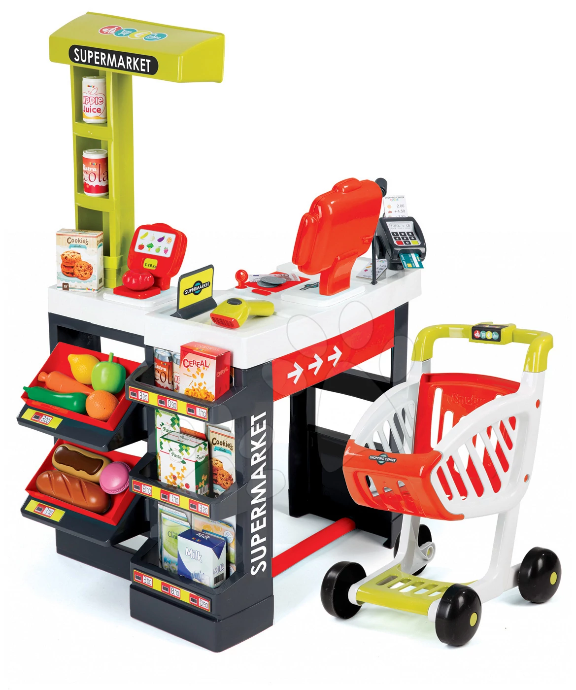 Szupermarket szett sok kiegészítővel - SMOBY 