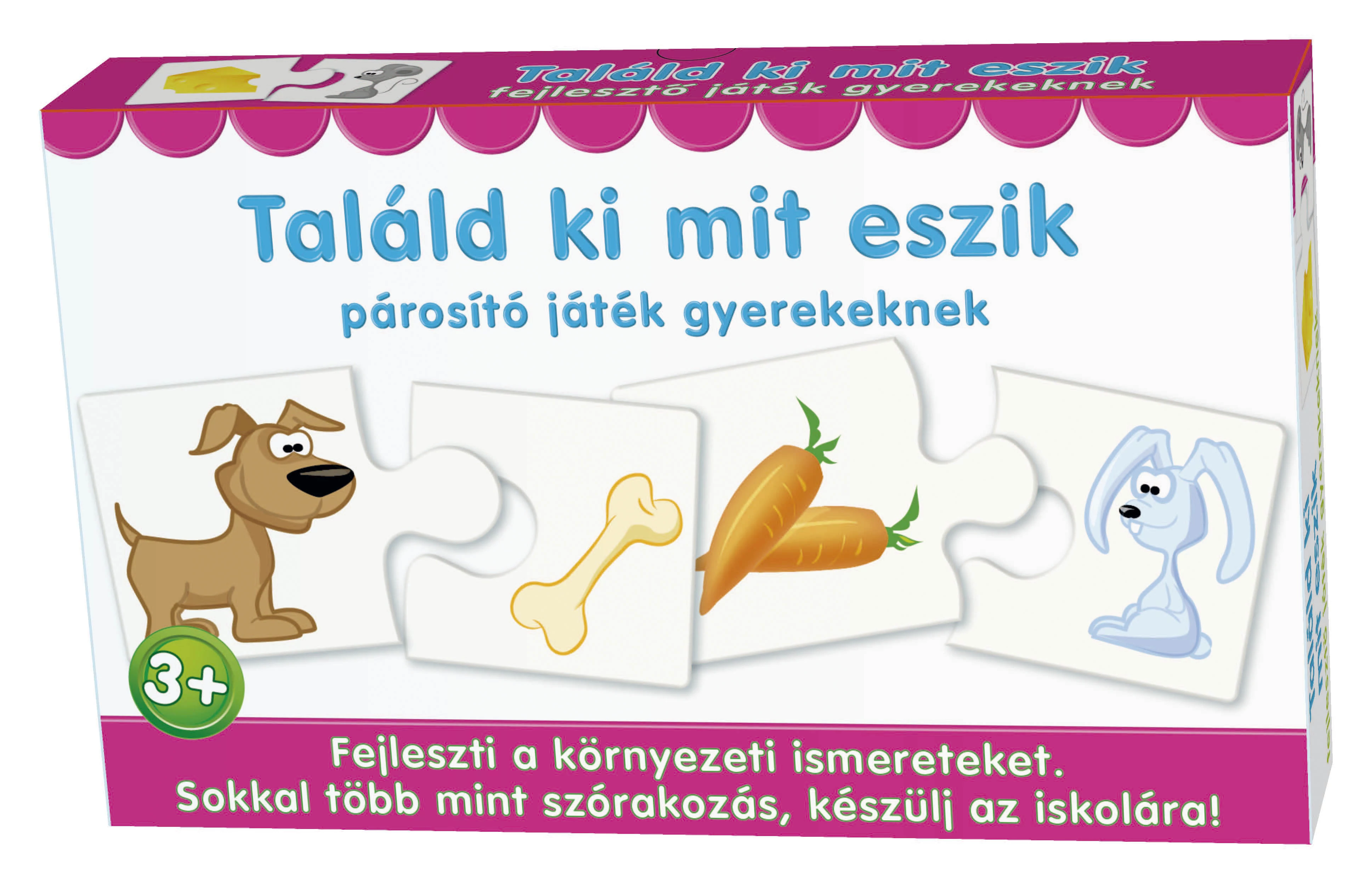 Párosító játék: Találd ki mit eszik