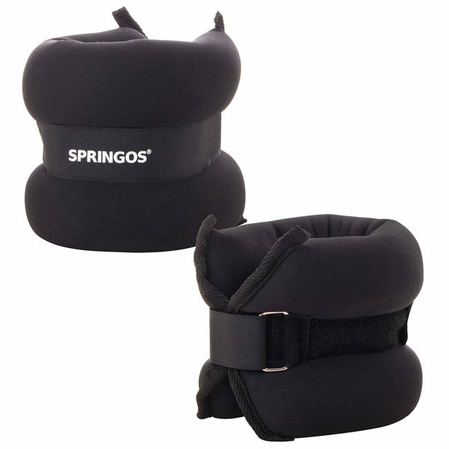 Soft kéz- lábsúly, 2×2,5 kg SPRINGOS