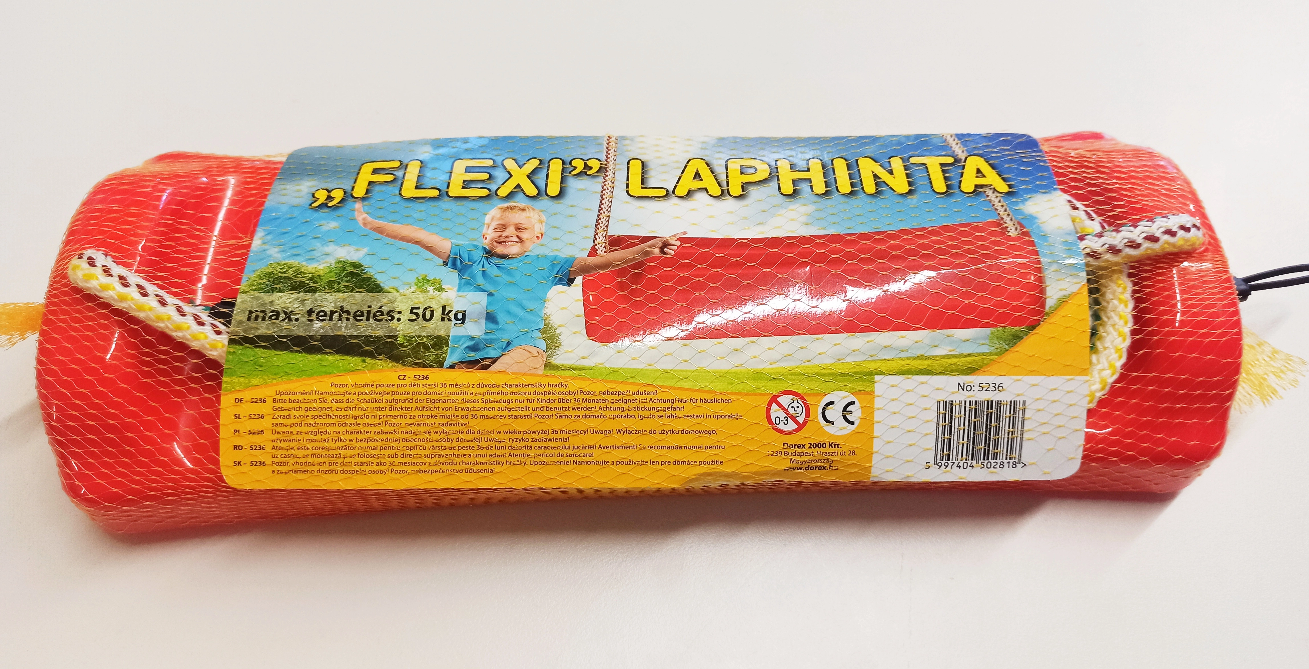 Műanyag Flexi laphinta Piros - DOREX 5236