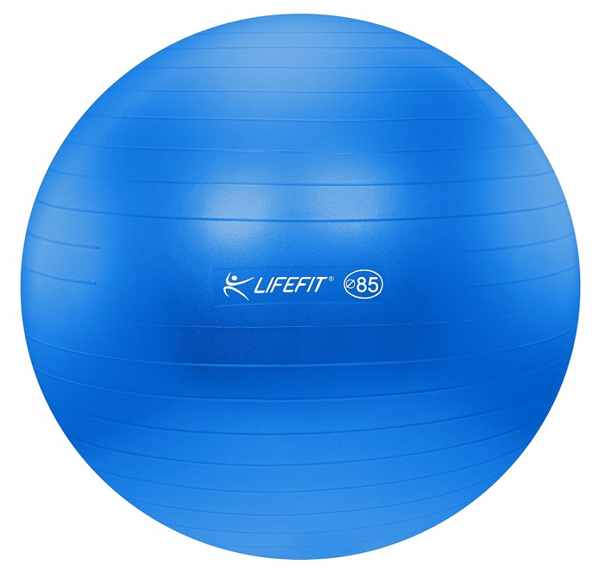 Gimnasztikai labda, kék, 85 cm LIFEFIT 