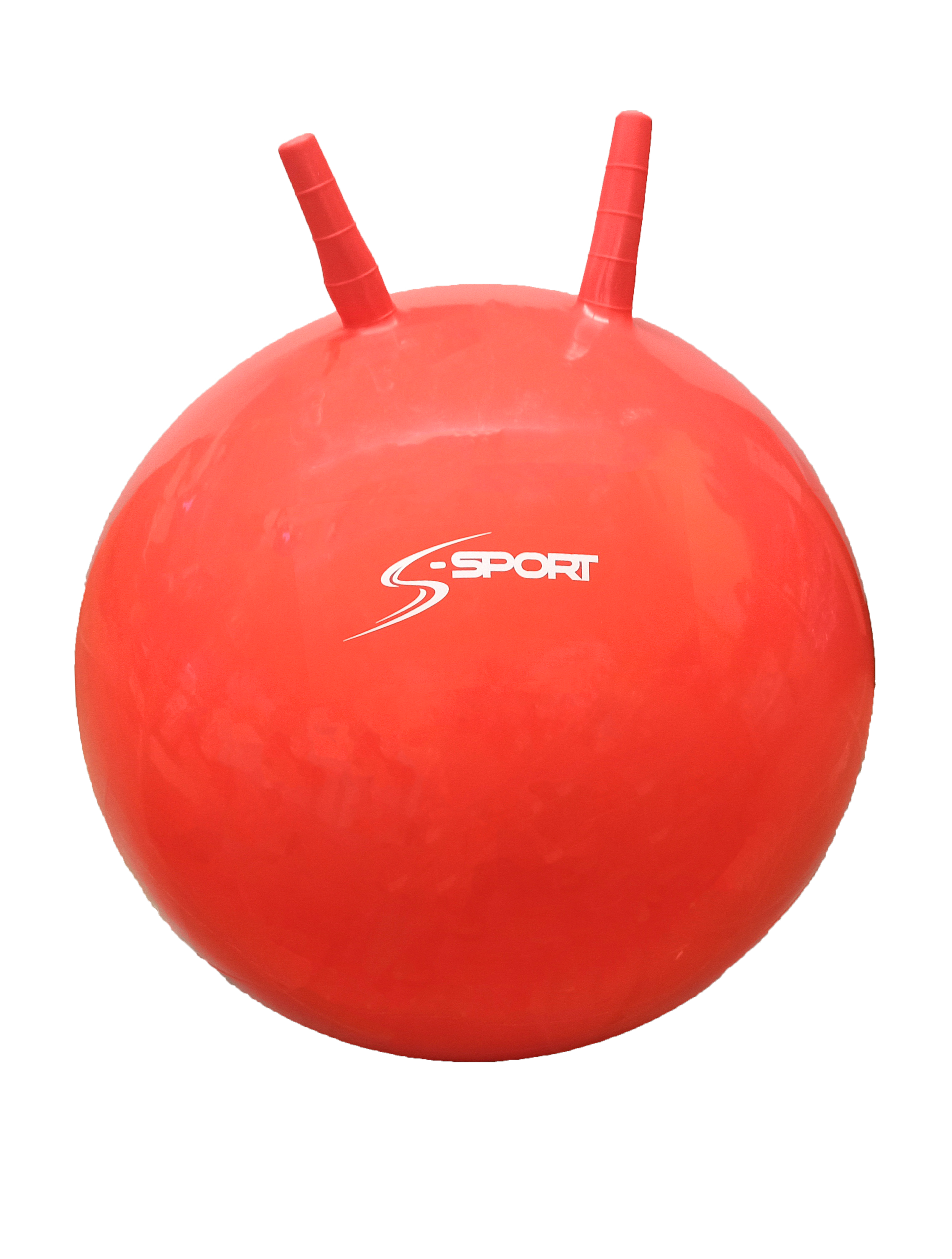 Ugráló labda, 55 cm, piros - S-SPORT