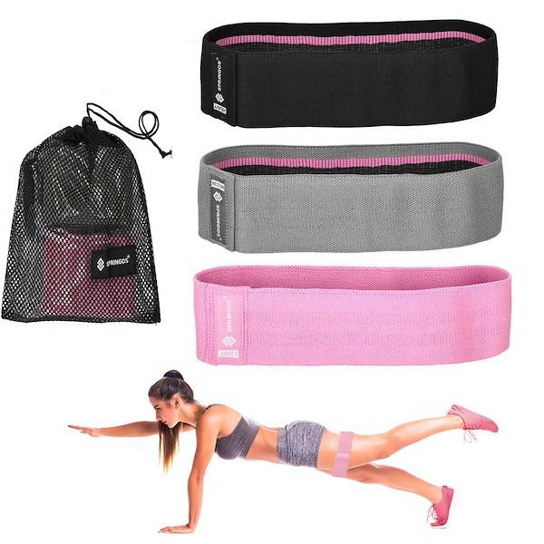 Springos elasztikus fitnesz szalag készlet - FA0137
